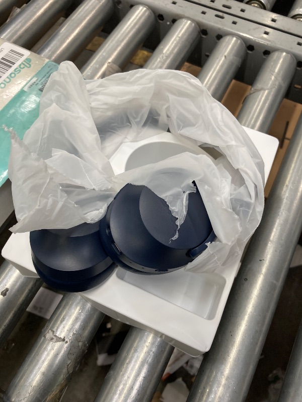 Photo 1 of **It's used, it's missing a part, and it's not known if it works 100%.****Hybrid Active Noise Cancelling Headphones, Over-Ear Bluetooth Headphone, 60H Playtime, Deep Bass, Transparency Mode, Comfort Fit Ear Cups, White Elephant Gifts for Adults, Travel Of