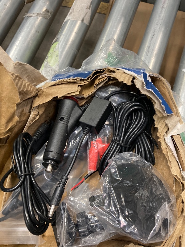 Photo 1 of **It's used, it's missing a part, and it's not known if it works 100%.*** Wireless Backup Camera for Trucks - 7 Inch Monitor, HD 1080P Backup Camera for Pickups Trucks, Color Night Vision, 2 Channels, IP69 Waterproof - Easy Install for Towing & Parking