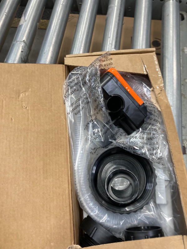 Photo 1 of **It's used, it's missing a part, and it's not known if it works 100%.****Fuel Transfer Pump with Auto Stop Sensor Overfill Protection,Kit with 4 Tank Adapter, 3.2 GPM Portable Automatic Fuel Transfer Pump, Portable Gas Pump for Oil, Diesel, Gasoline (ora