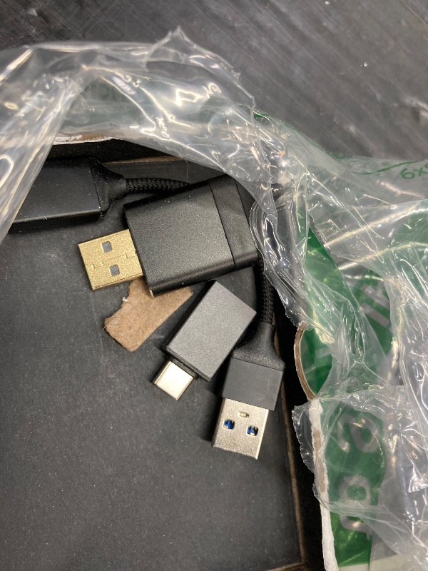 Photo 1 of **It's used, it's missing a part, and it's not known if it works 100%.**2025 Mini Wireless CarPlay Adapter for iPhone & Android Auto, Easy Setup Bluetooth Dongle with Fast Stable Connection, Converts Wired to Wireless CarPlay Adapter, for 2016+ Vehicles w