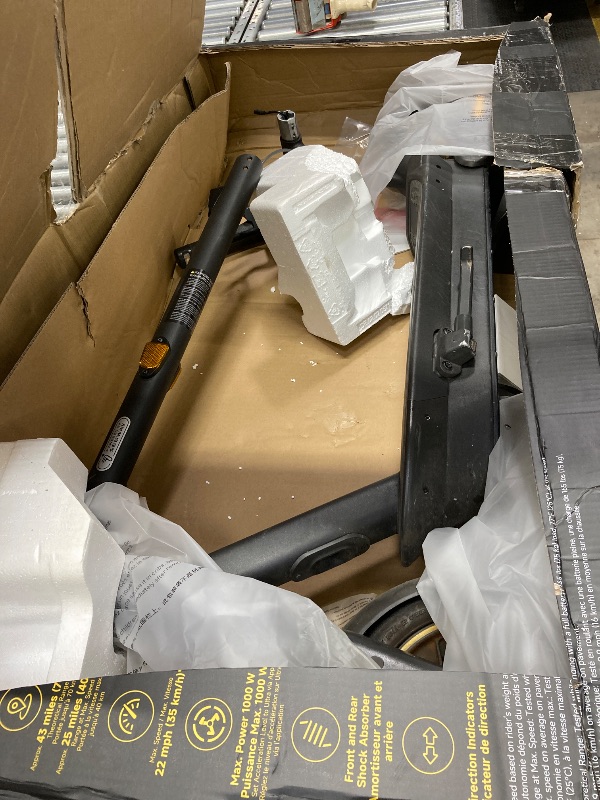 Photo 1 of **It's used; it's unknown if it's missing parts and if it works 100%.***Segway ZT3 Pro Electric Scooter, Up to 24.9 MPH, 43.5-Mile Range, Dual Suspension, Flash Charge, 1600W Peak Motor, Off-Road Scooter for Adults UL Certified (UL2272/2271)