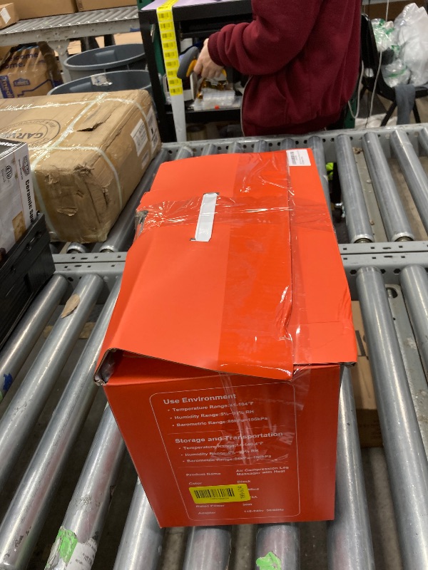 Photo 1 of **It's used; it's unknown if it's missing parts and if it works 100%.***JZBRAIN Leg Massager with Heat and Compression : Foot and Calf Massager for Circulation and Pain Relief, Sequential Compression Boots with 6 Modes, 9 Intensity, 3 Heat - Gifts for Mom