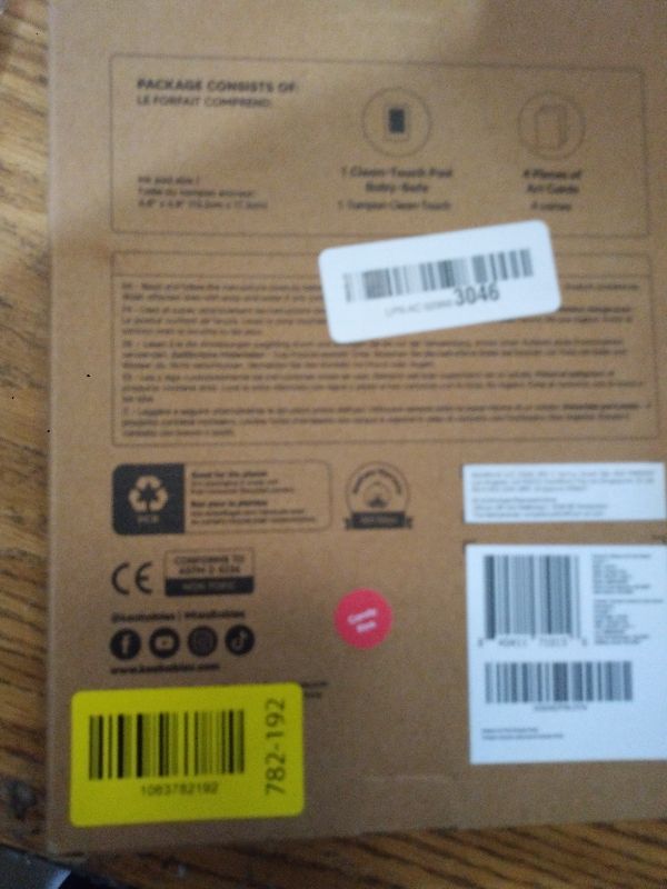 Photo 1 of 1-Pack Inkless Baby Hand and Footprint Kit - Mess Free Ink Pad for Newborn Keepsake, Dog Nose & Paw Print Kit, Clean Touch Ink Pad for Baby Hand & Footprints, Ideal New Mom Gifts (Candy Pink, J)