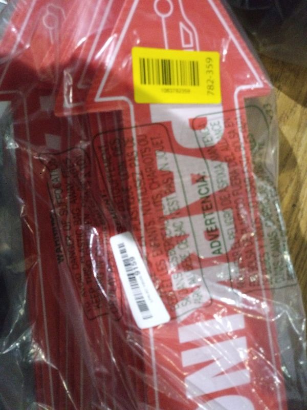 Photo 1 of 16 X 5 Inch Directional Parking Signs with Arrows - Durable Corrugated Plastic Event Parking Yard Signs, Red & White, Left & Right Arrow, with Stakes (20)