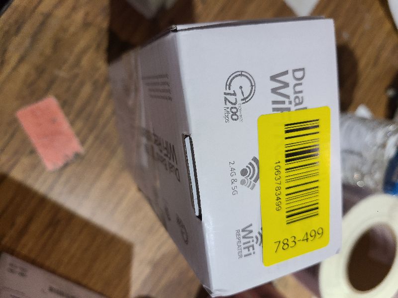 Photo 1 of 2026 WiFi Extender Signal Booster for Home, 10X Faster New Wireless Long Range Amplifier, Covers up to 15,000 sq.ft, WiFi Booster Dual Band,WiFi Repeater with Ethernet Port & EasyMesh, Easy Setup