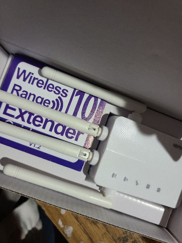 Photo 1 of 2026 WiFi Extender Signal Booster for Home, 10X Faster New Wireless Long Range Amplifier, Covers up to 15,000 sq.ft, WiFi Booster Dual Band,WiFi Repeater with Ethernet Port & EasyMesh, Easy Setup