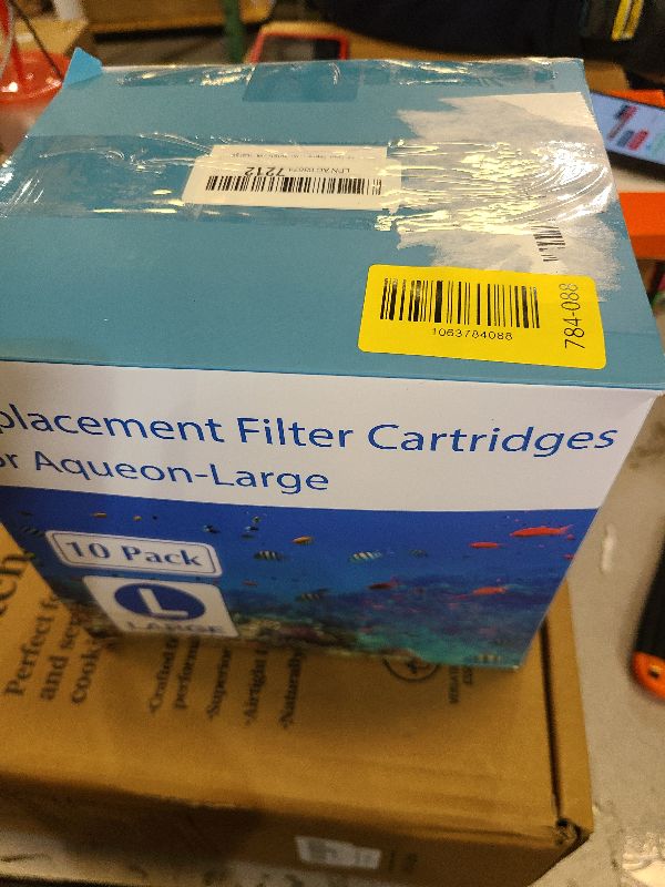 Photo 1 of 10Pack Large Replacement Filters Cartridges Compatible with Aqueon QuietFlow LED Power Filter Size 20/30/50/75 & E Internal Power Size 40 & Canister Filter Size 200/300/400 & Zilla Size 40