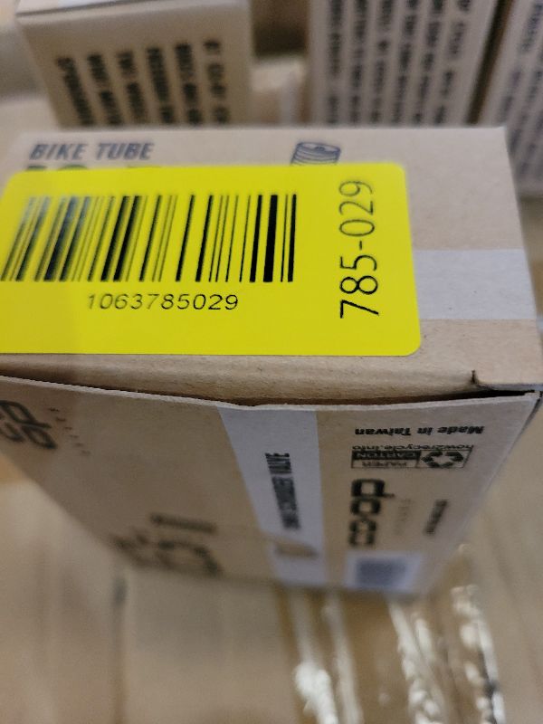 Photo 1 of  Standard Bicycle Inner Tube, 12.5" -1.75-2.25", Schrader Valve