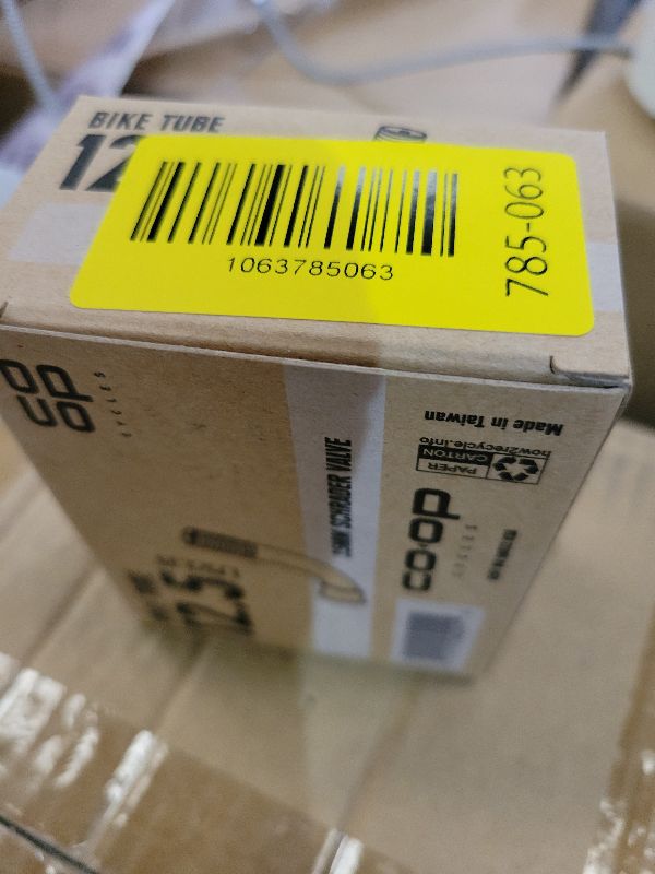 Photo 1 of  Standard Bicycle Inner Tube, 12.5" -1.75-2.25", Schrader Valve