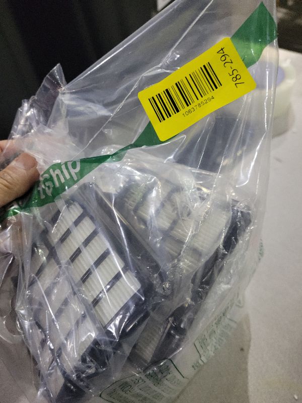 Photo 1 of 2 + 4 Pack Filters for Shark Vacuum Navigator Lift Away Filter Replacement ZU503AMZ NV350 NV351 NV352 NV355 NV356E NV357 NV360 NV370 UV440 UV540, Parts XFF350 XHF350