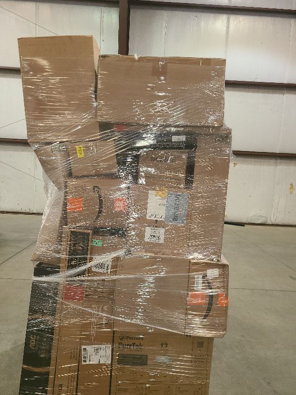 Photo 1 of As is general merchandise pallet roughly 60 items