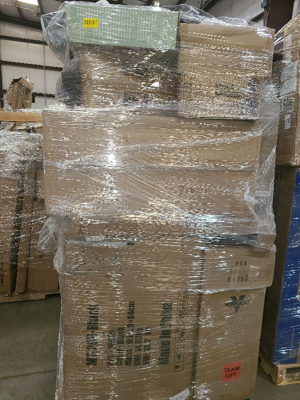 Photo 1 of As is general merchandise pallet roughly 60 items