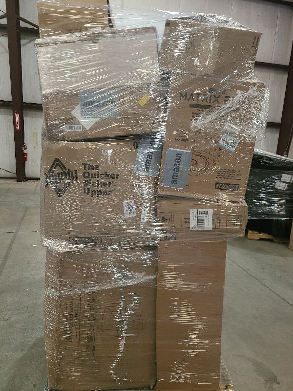 Photo 1 of As is general merchandise pallet roughly 60 items