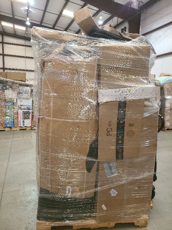 Photo 1 of As is general merchandise pallet roughly 60 items 
