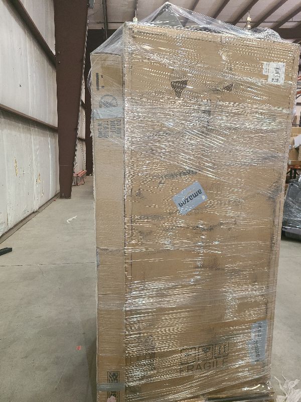 Photo 1 of As is general merchandise pallet roughly 60 items 
