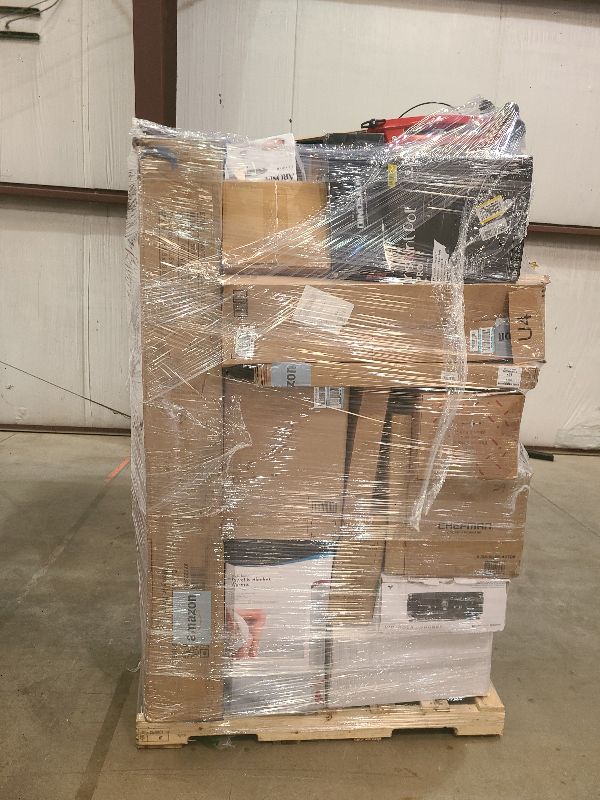 Photo 1 of As is general merchandise pallet roughly 60 items 