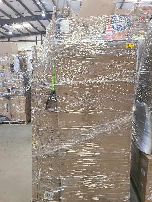 Photo 1 of As is general merchandise pallet roughly 60 items 
