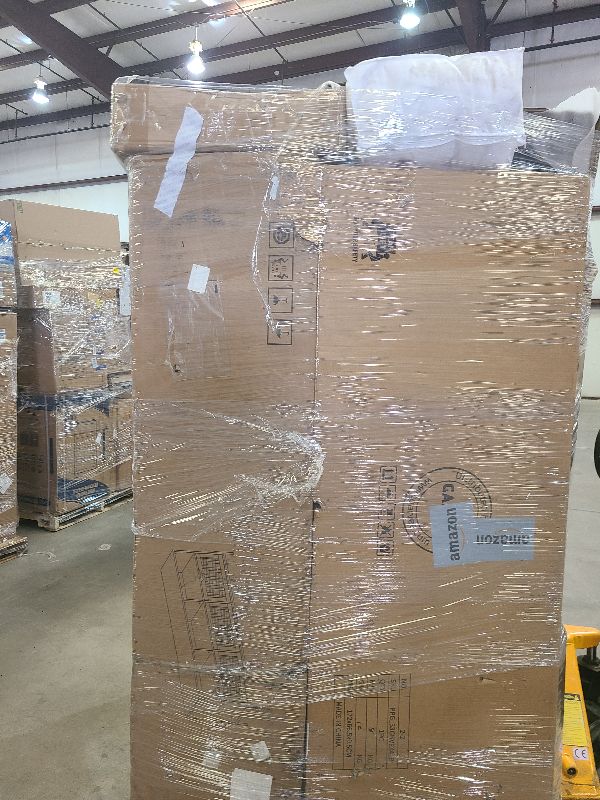 Photo 1 of As is general merchandise pallet roughly 60 items