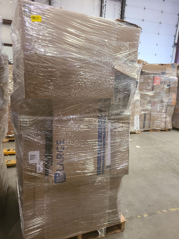 Photo 1 of As is general merchandise pallet roughly 60 items