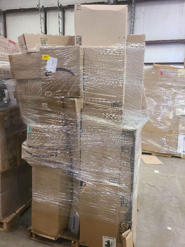 Photo 1 of As is general merchandise pallet roughly 60 items 