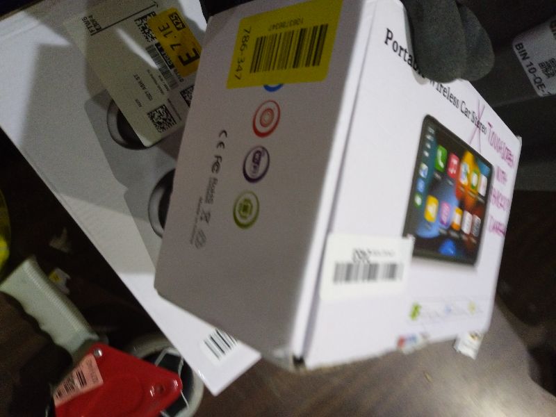 Photo 1 of 2026 Enhanced Carplay Screen for Car - 7" HD Portable Carplay & Android Auto with Bluetooth, HD Backup Camera, GPS Navigation, Siri, FM Radio, AUX, and Mirror Link – Compatible with All Vehicles