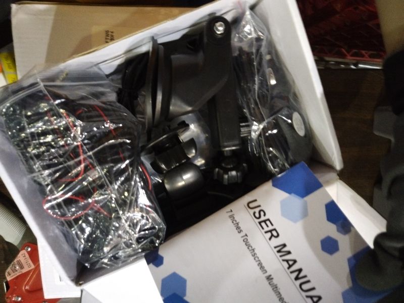 Photo 1 of 2026 Enhanced Carplay Screen for Car - 7" HD Portable Carplay & Android Auto with Bluetooth, HD Backup Camera, GPS Navigation, Siri, FM Radio, AUX, and Mirror Link – Compatible with All Vehicles