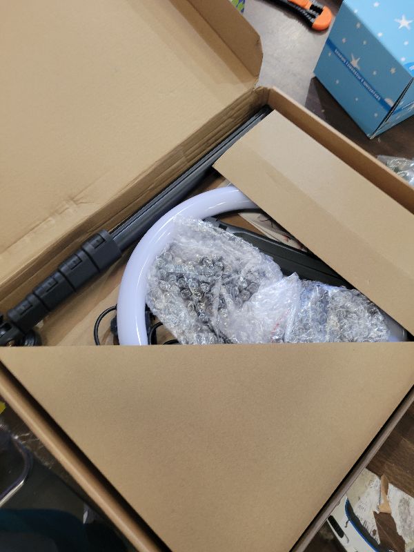 Photo 1 of 12" Selfie Ring Light with 73" Extendable Tripod Stand: PEYOU Desk Selfie Lights 38 Color Modes, Upgrade 3 in 1 Dimmable Adjustable Speed Ring Light for Makeup/TIK Tok/YouTube