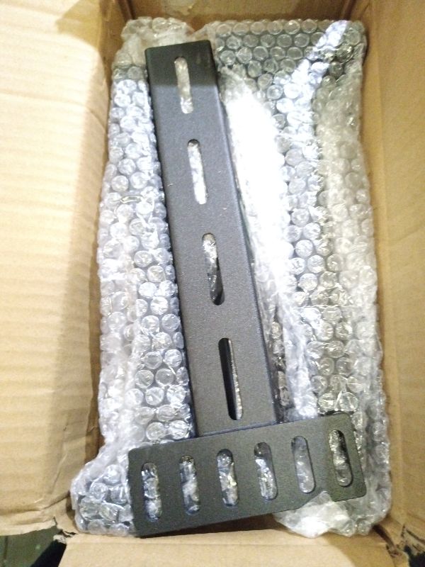 Photo 1 of 2 Pack Adjustable Headboard Brackets for Bed Base, Universal Metal Headboard Brackets kit for Bed Frame, Black Footboard Extension Kit Compatible with Twin Full Queen King