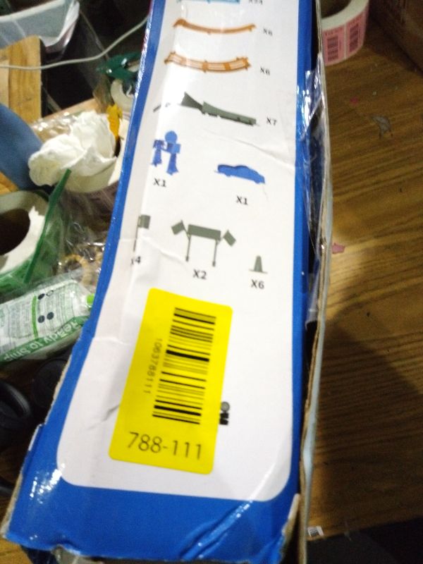 Photo 1 of ?Slot Car Race Track Sets with 360° Thrill Loops & 4 High-Speed Cars, 64 Pcs Large Flexible Racing Track for Kids Ages 3-5 4-8 8-12, Race Car Toys Gift for Boys Girls Birthday Christmas