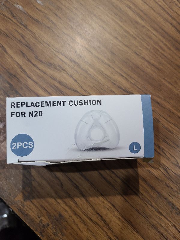 Photo 1 of 2 Packs Replacement Nasal Cushion for AirFit N20 Mask,Reliable Seal & Perfect Fit for Nasal Mask Cushion-Accessories Replacement Supplies (Large)
