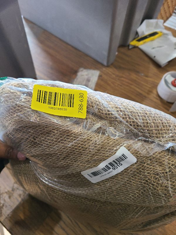 Photo 1 of 1PCS 45.3 X 70.9Inch Winter Burlap Plant Cover Bag, Large Burlap Bags with Drawstring Reusable Plant Covers,Frost Cloth Cold Freeze Protection Cover Bags Tree Freeze Blanket for Outdoor Plants