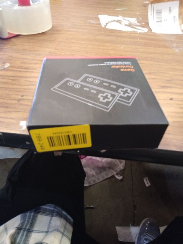 Photo 1 of 2-Pack Retro 7-Pin Controllers for 8-Bit Entertainment Systems, Classic Plug-and-Play Gamepads, Comfortable Grip, Replacement Controllers