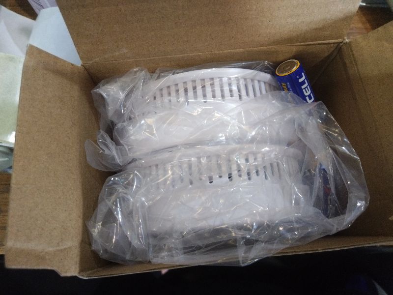 Photo 1 of 2 Packs, 2 in 1 CO & Smoke Detectors,Carbon Monoxide Detectors,Smoke Detector Battery Powered,?Include 3 * 1.5V AA Battery?,85 db Smoke Alarm,Fire Alarm,Easy Install,Portable