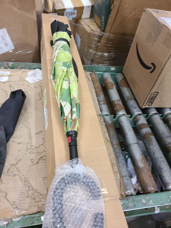 Photo 1 of
LLanxiry Windproof Inverted Umbrella, Large Reverse Umbrellas for Rain with C-shaped Handle Big Upside Down Inside Out Umbrella for Women & Men