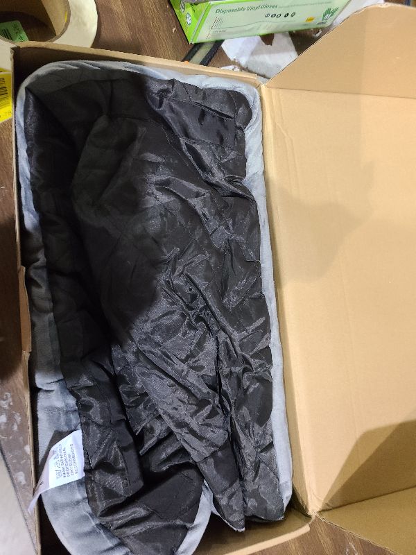 Photo 1 of [Ready to Gift] PURRHOUSE Cat Window Perch with Cushion Bolster and Cool Pad, Cat Hammocks for Windows with Wood & Robust Metal Frame for Large Cats, Beds for Windowsill, Bedside and Cabinet,24''W