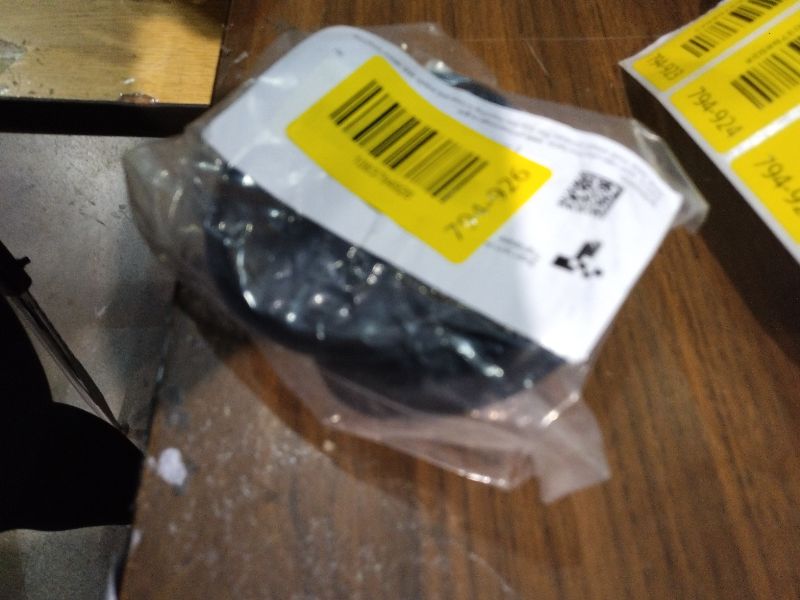 Photo 1 of (2 Pack) Exact Replacement for InSinkErator STP-PL/STPPL Black Rubber Sink Stopper for Garbage Disposal – Compatible with Standard 3-1/2" Drains from Kohler, Waste King, Whirlpool, and More