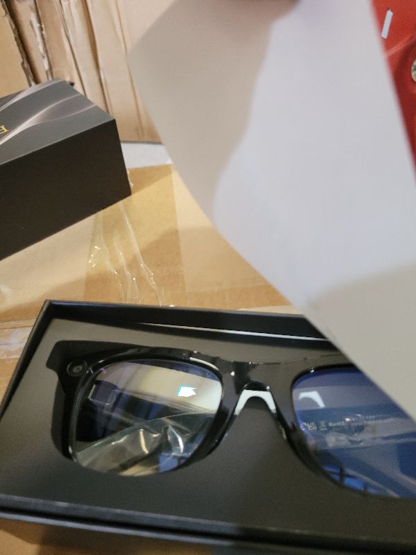 Photo 1 of 2026 Upgraded – Smart Camera Glasses, 8MP Resolution Supporting 1080P HD Video Recording, Supports Photo/Video/Audio Recording, 410mAh Battery, with AI Assistant/AI Translation/Bluetooth Calling