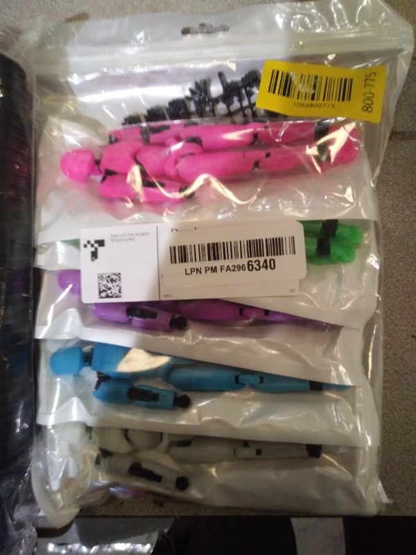 Photo 1 of [6-PACK] Glowing Titan 13 Action Figure Set Already Assembled, T13 3D Printed Action Figures With Weapons Accessories T 13 Lucky Robo Dummy Nova 13 Action Figures, Figura de acción t13 (6-Colors)