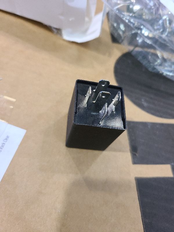 Photo 1 of 1Pcs 5-Pin EP27 FL27 Electronic LED Flasher Relay for Fixing Hyper Flash Issue in LED Turn Signal Bulbs