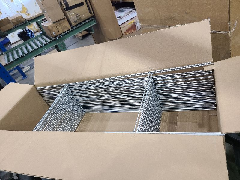 Photo 1 of 12 Pack Heavy Duty Metal H Frame Wire H Stakes, 17.5'' x 7'' Yard Sign Stake for 4mm Corrugated Signs
