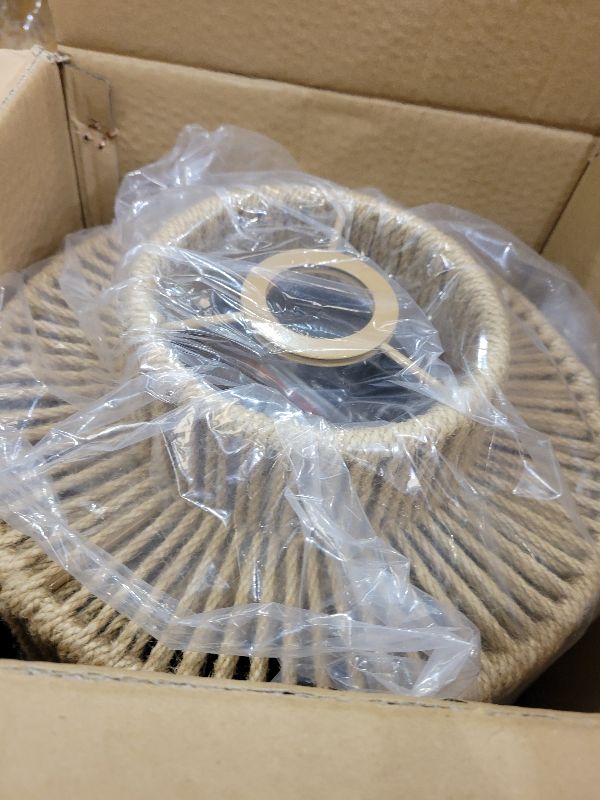 Photo 1 of 2 Pack Rattan Pendant Light,11 Inch Boho Kitchen Island light Fixtures,Handmade Woven Hanging Lamp,Small Wicker Chandelier,Basket Hanging Light for Bedroom Kitchen Living Room Restaurant Hallway Foyer