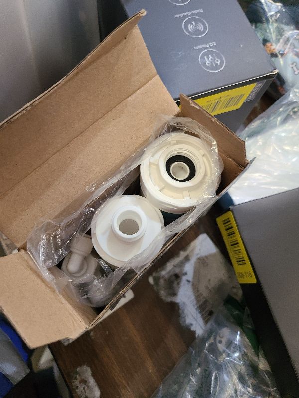 Photo 1 of 2 Pack Bidet Water Filter and Adapter for Electric Bidet Toilet Seats, Reduce Mineral Deposits & Soften Hard Water, Essential Protection for Smart Toilet, Compatible with 1/2", 3/8", 1/4" Hoses