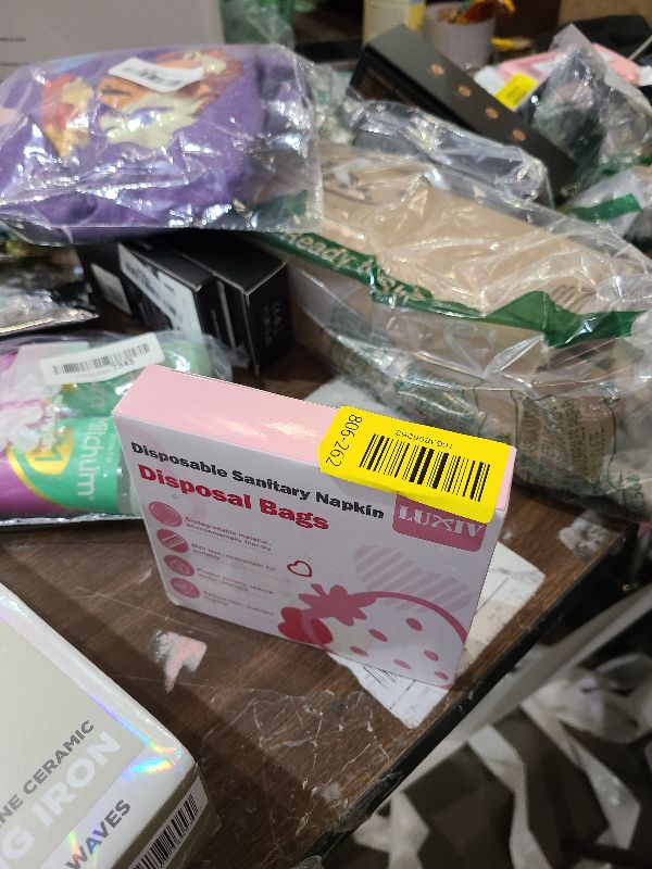 Photo 1 of 150Pcs Sanitary Napkin Disposal Bags, Luxiv Pink Disposable Sanitary Bag Personal Care Disposal for Tampons Trash Bag, Disposable Mini Bags for Women Privacy Handling Bag Diaper Sack