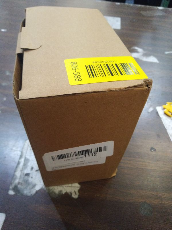 Photo 1 of 12 Set Replacement Filters & Sponges for 135 fl oz/4L Wilreless Cat Water Fountain, BFLICROY Cat Water Fountain Filters, Triple Filtration Pet Fountain Filter Replacement, Dog Fountain Filter