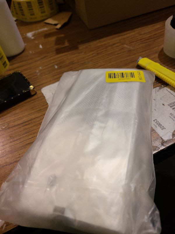 Photo 1 of (200Pcs)100pcs Translucent Plastic Bags/Bakery Bags with 100pcs Hand made Stickers for Cookie Cake Chocolate Candy Snack Wrapping Good for Bakery Party Supplies