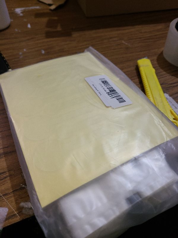 Photo 1 of (200Pcs)100pcs Translucent Plastic Bags/Bakery Bags with 100pcs Hand made Stickers for Cookie Cake Chocolate Candy Snack Wrapping Good for Bakery Party Supplies