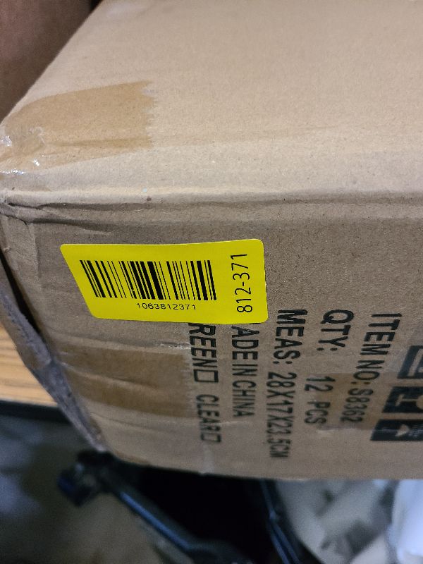 Photo 1 of 12 Pack Clear Shoe Slots Organizer - Adjustable Height 3.7''to 7.7'' Shoe stackers for a pair of shoes ,Shoe rack storage shoe space saver 50%,Easy to assemble shoe hold shoe organizer for cloest