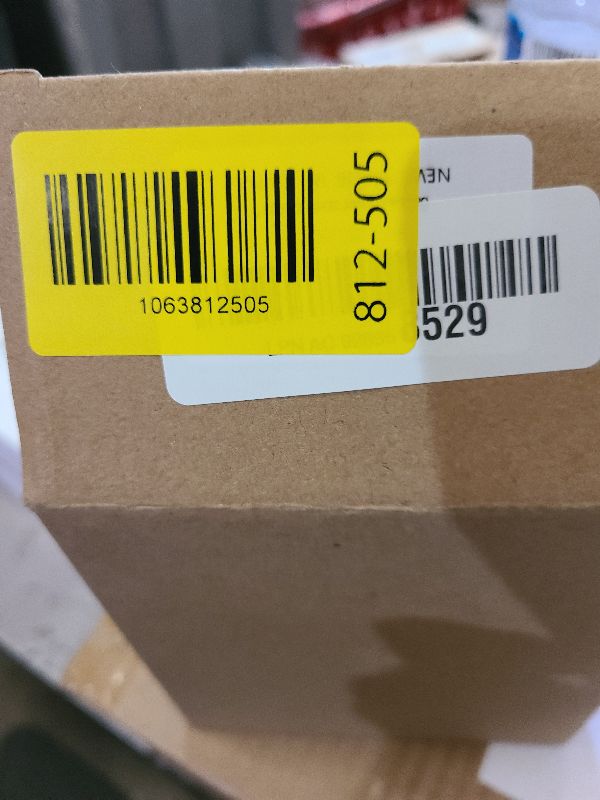 Photo 1 of 2 Pack Salt and Pepper Shakers Set, Glass Shaker with Stainless Steel Lid, Modern and Cute Farmhouse (Black and White)