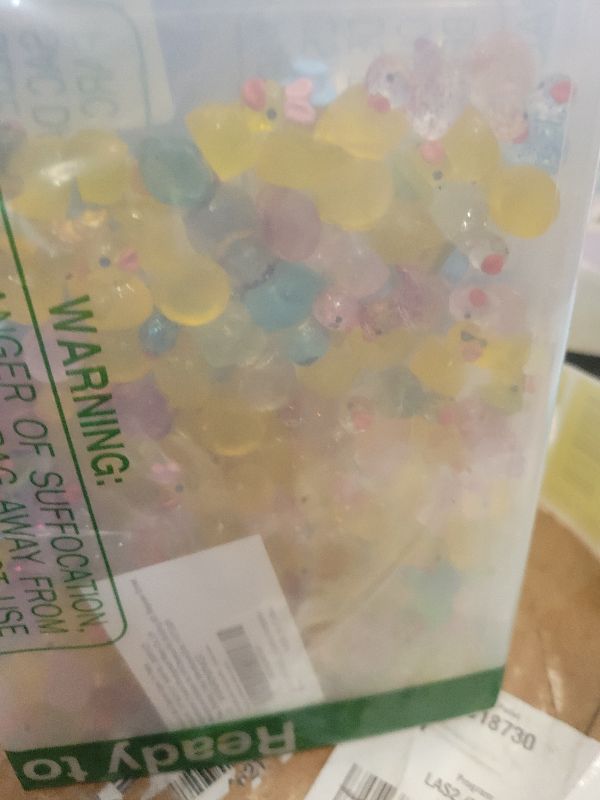 Photo 1 of 120 Pcs Mini Resin Ducks, Tiny Animals Figures to Hide Small Little Plastic Miniature Ducks Bulk for Dollhouse Decor Home Office Potted Fish Tank Aquarium Landscape Micro Fairy Garden Accessories