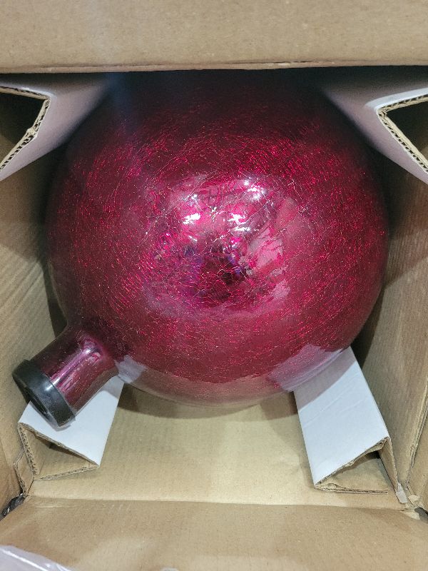 Photo 1 of 12" Gazing Globe, Red